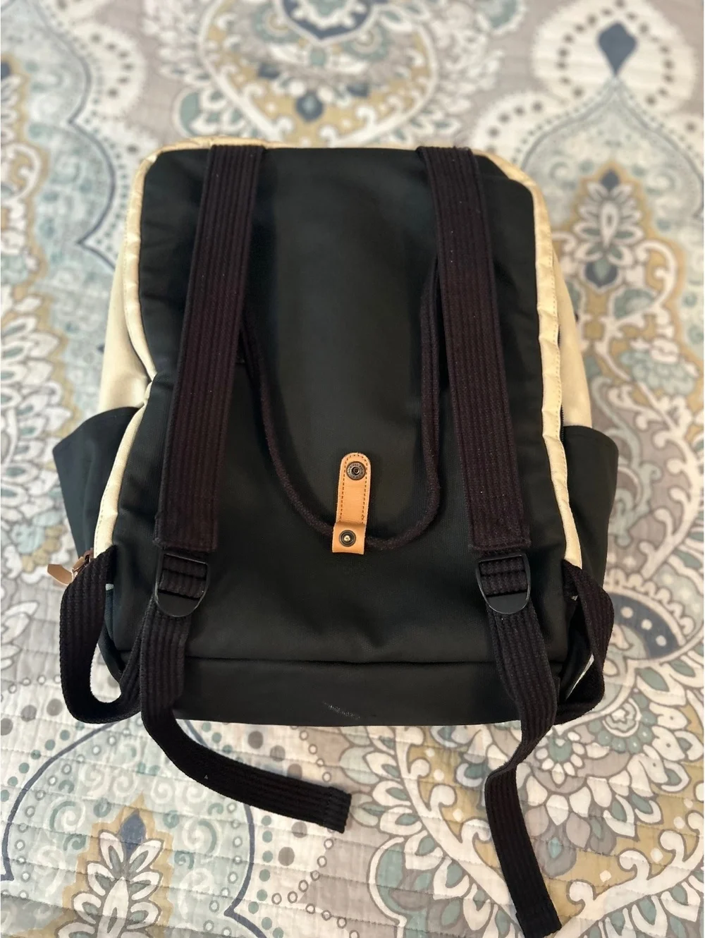 Petunia Pickle Bottom Two-Tone Canvas Backpack